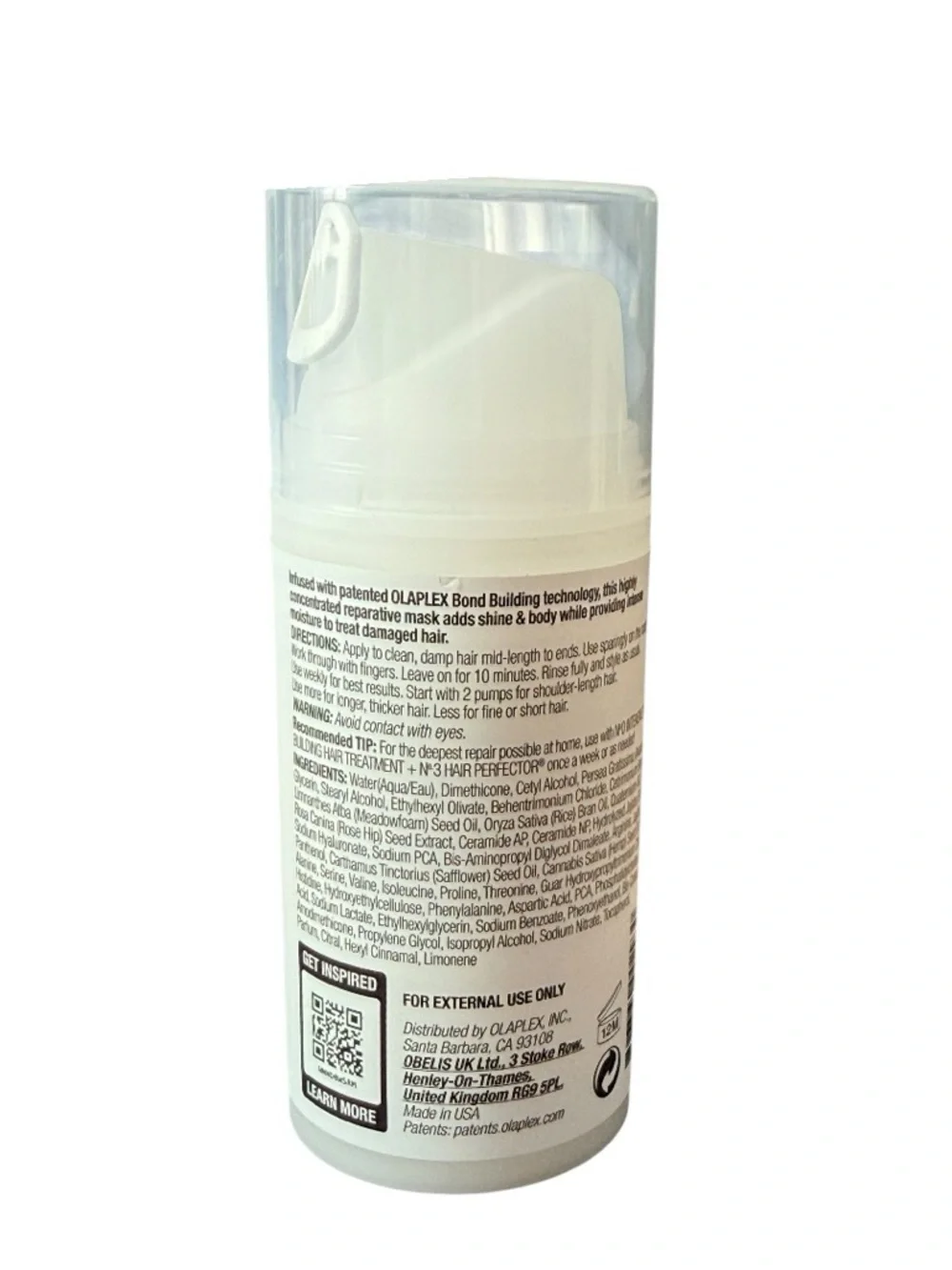 Olaplex No 8 Bond Intense Moisture Mask‎ 3.3oz Hair Treatment Repair Shine